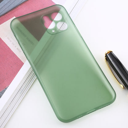 For iPhone 11 Pro Max Ultra-thin Frosted PP Case(Dark Green) by buy2fix