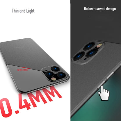 For iPhone 11 Pro Max Ultra-thin Frosted PP Case(Blue) by buy2fix