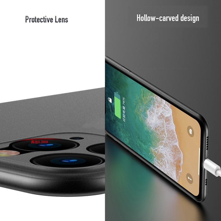 For iPhone 11 Pro Max Ultra-thin Frosted PP Case(Blue) by buy2fix