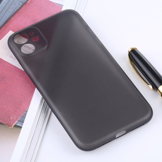 For iPhone 11 Ultra-thin Frosted PP Case(Black) by buy2fix