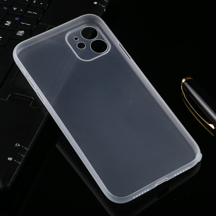 For iPhone 11 Ultra-thin Frosted PP Case(Transparent) by buy2fix