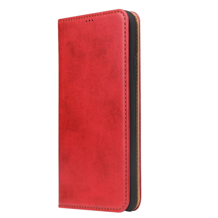 Fierre Shann PU Genuine Leather Texture Horizontal Flip Leather Case with Holder & Card Slots & Wallet For iPhone 11 Pro(Red) by FIERRE SHANN