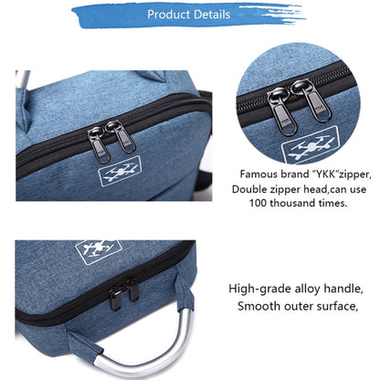 Portable Waterproof Drone Shoulder Storage Bag for DJI Mavic Mini 2(Blue) - DJI & GoPro Accessories by buy2fix | Online Shopping UK | buy2fix