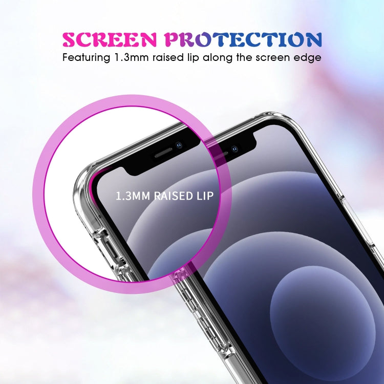 For iPhone 11 Pro Max Magsafe Case Simple Magnetic Ring All-inclusive Clear Crystal Acrylic PC +TPU Shockproof Case (Transparent) by buy2fix