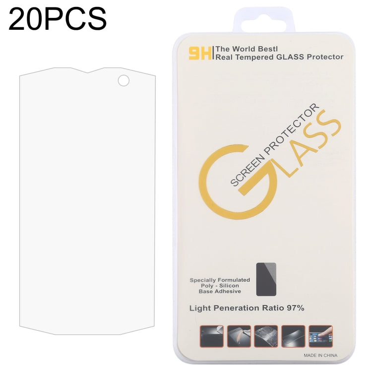 For Crosscall Trekker M1 Core 20 PCS 0.26mm 9H 2.5D Tempered Glass Film by buy2fix