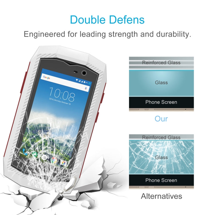 For Crosscall Trekker M1 Core 20 PCS 0.26mm 9H 2.5D Tempered Glass Film by buy2fix