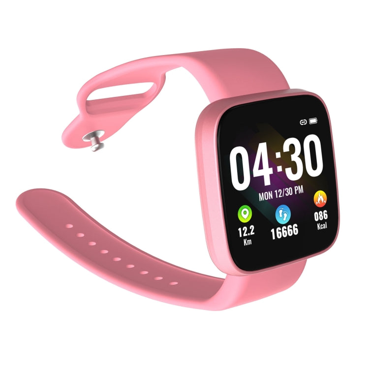 B9 1.28 inch TFT Touch Screen IP67 Waterproof Smart Bracelet, Support Sleep Monitor / Heart Rate Monitor / Blood Pressure Monitor(Pink) - Smart Wear by buy2fix | Online Shopping UK | buy2fix