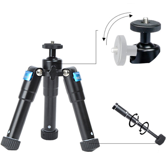 BEXIN MS15 Multifunctional Desktop Mini Camera Tripods for Camera Self-Timer Mobile Phone by BEXIN