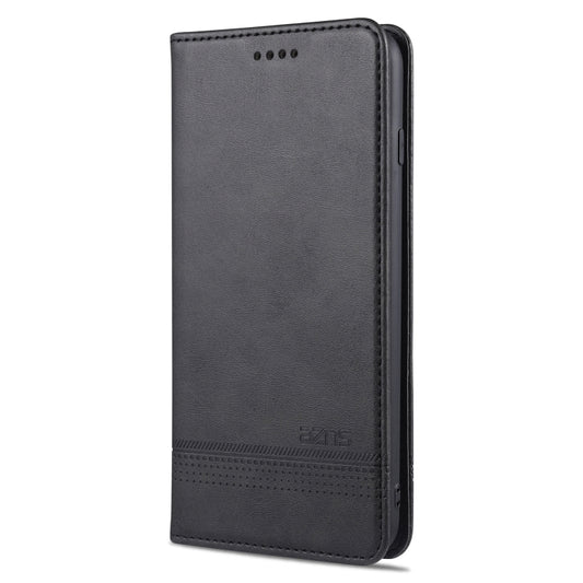 AZNS Magnetic Calf Texture Horizontal Flip Leather Case with Card Slots & Holder & Wallet For iPhone 6(Black) by AZNS