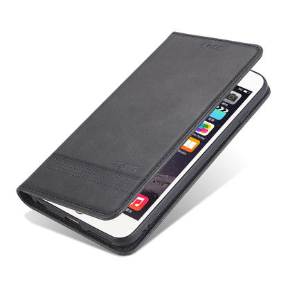 AZNS Magnetic Calf Texture Horizontal Flip Leather Case with Card Slots & Holder & Wallet For iPhone 8 / 7(Black) - More iPhone Cases by AZNS | Online Shopping UK | buy2fix