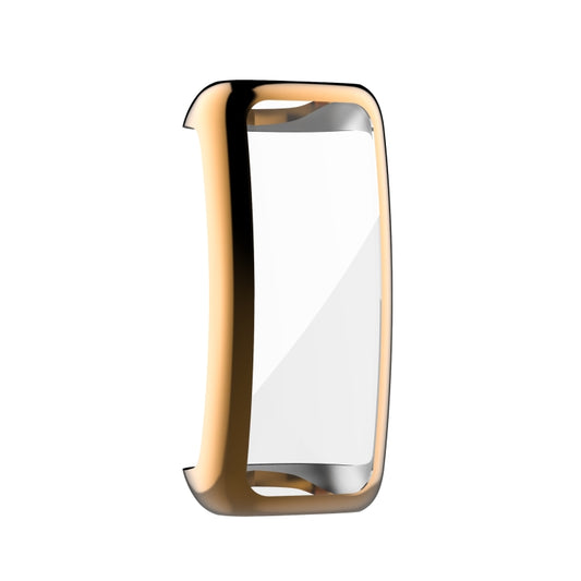 For Fitbit Inspire 2 Full Coverage TPU Protective Case Cover(Rose Gold) by buy2fix