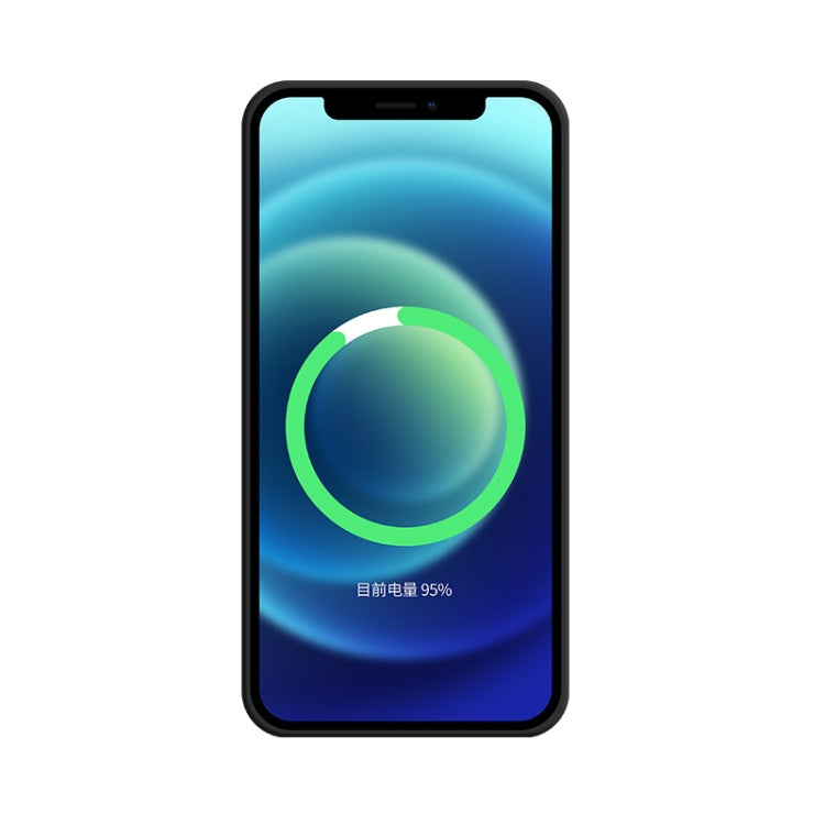 For iPhone 12 Pro Max Silicone Full Coverage Shockproof Magsafe Case(Black) by buy2fix