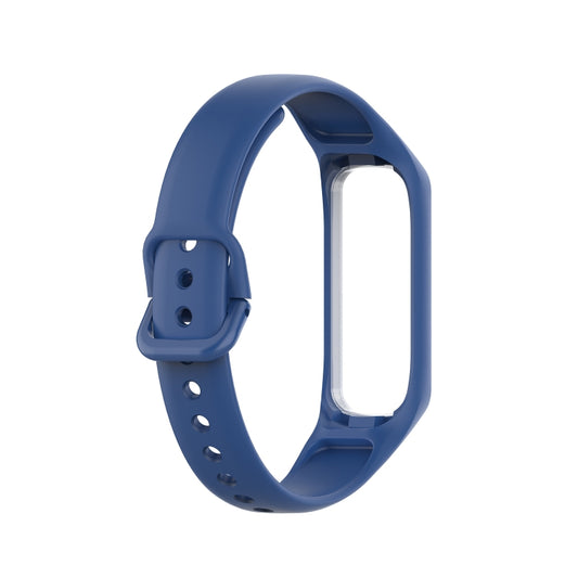 For Samsung Galaxy Fit 2 Silicone Watch Band(Dark Blue) by buy2fix