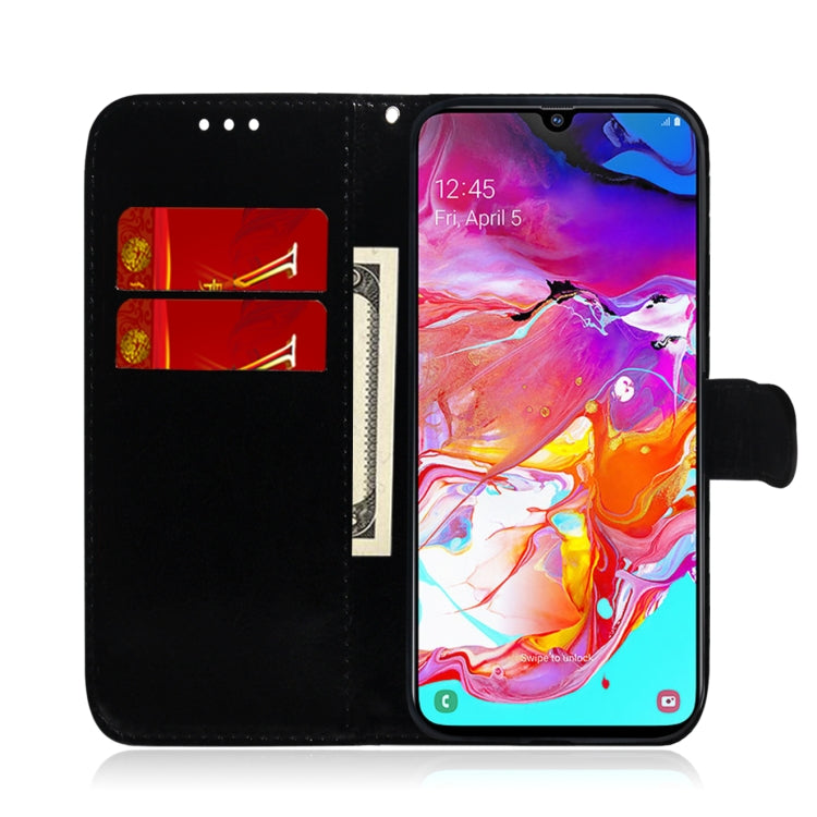 For Galaxy A70 Solid Color Colorful Magnetic Buckle Horizontal Flip PU Leather Case with Holder & Card Slots & Wallet & Lanyard(Silver) by buy2fix