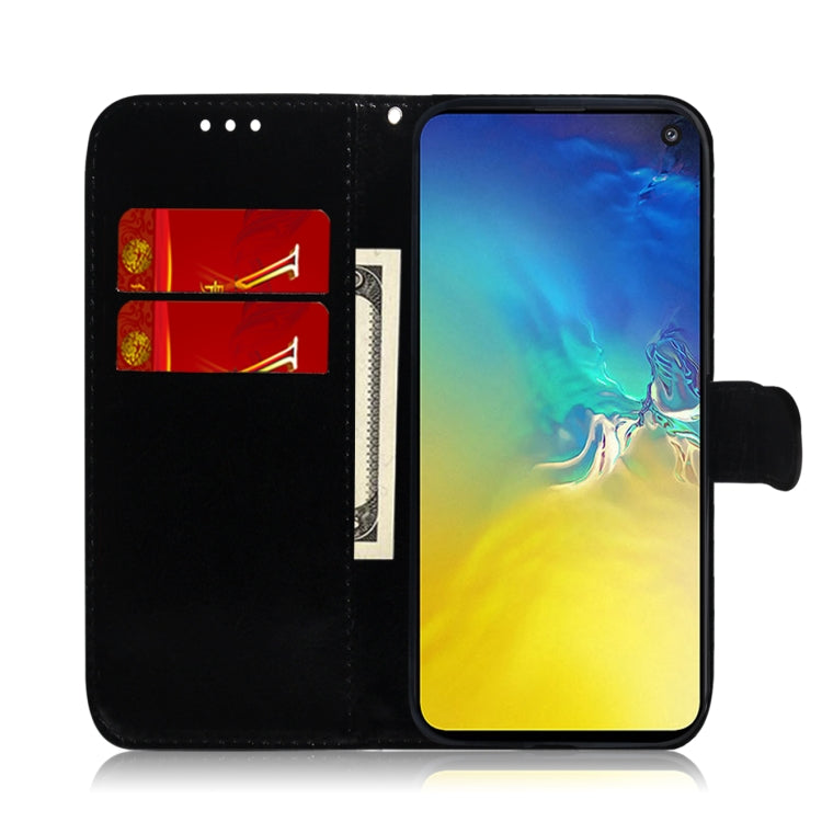 For Galaxy S10e Solid Color Colorful Magnetic Buckle Horizontal Flip PU Leather Case with Holder & Card Slots & Wallet & Lanyard(Black) by buy2fix