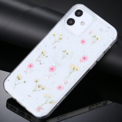 For iPhone 11 Gypsophila Flowers Pattern TPU Protective Case (Pink) by buy2fix