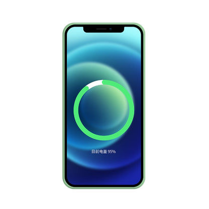 For iPhone 11 Silicone Full Coverage Shockproof Magsafe Case (Green) by buy2fix