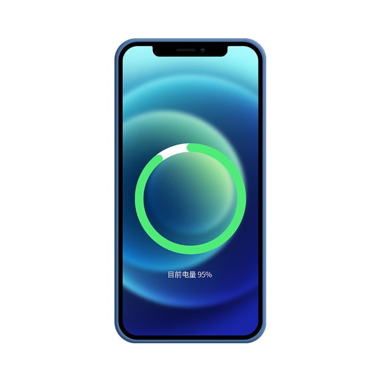 For iPhone 11 Silicone Full Coverage Shockproof Magsafe Case (Blue) by buy2fix