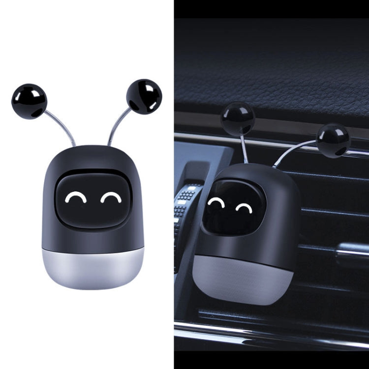 Cartoon Robot Car Air Outlet Aromatherapy(Happy Face) by buy2fix