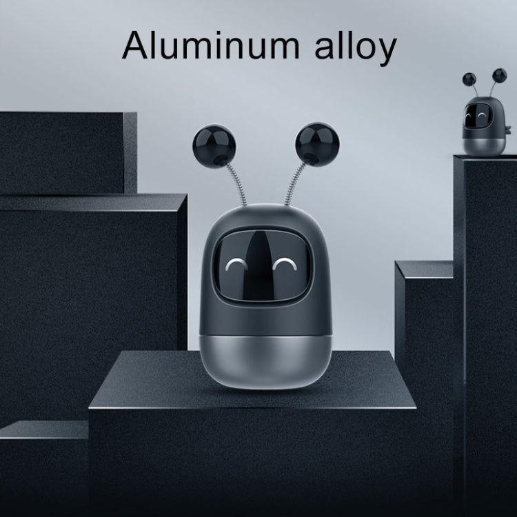 Cartoon Robot Car Air Outlet Aromatherapy(Happy Face) by buy2fix