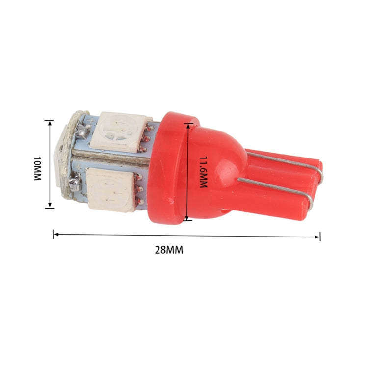 35 PCS T10 Car Modification LED Indicator Light with T10 Lamp Holder - In Car by buy2fix | Online Shopping UK | buy2fix