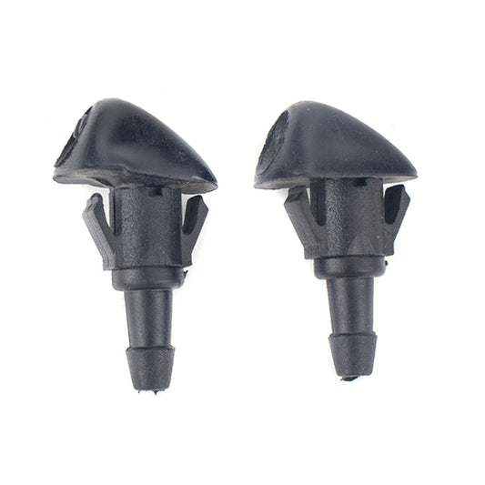 2 PCS Windshield Washer Wiper Jet Water Spray Nozzle + Hose Connector Set 76810S10A02 for Honda by buy2fix