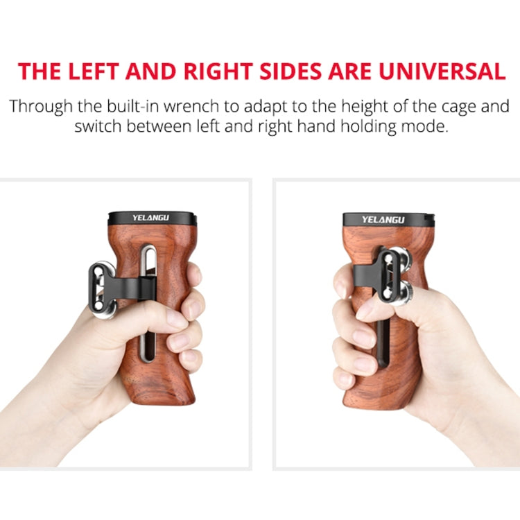 YELANGU A72 Universal Camera Wooden Handle - Camera Accessories by YELANGU | Online Shopping UK | buy2fix