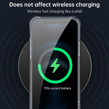 For iPhone XS Max Clear Four-corner Airbag Magnetic Shockproof Protective Magsafe Case by buy2fix