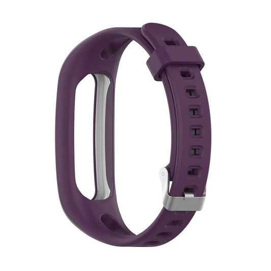 For Huawei Honor Band 4 Running Version / Band 3e Universal Silicone Watch Band(Purple) by buy2fix