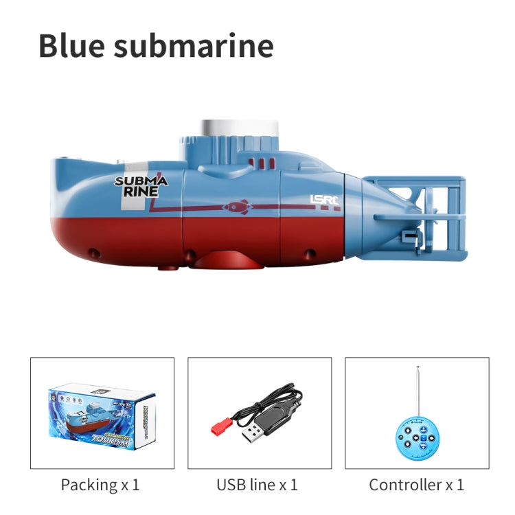 LSRC Mini USB Charging Remote Control Submarine Children Toy(Blue) - RC Boats by buy2fix | Online Shopping UK | buy2fix