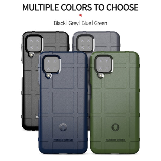 For Samsung Galaxy M12 Full Coverage Shockproof TPU Case(Blue) by buy2fix