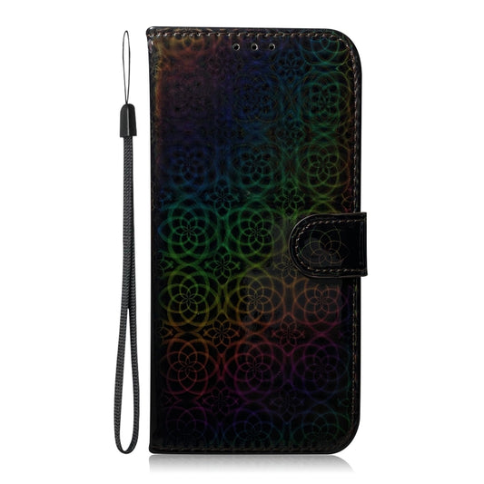 For Huawei P Smart Z/Y9 Prime 2019 Solid Color Colorful Magnetic Buckle Horizontal Flip PU Leather Case with Holder & Card Slots & Wallet & Lanyard(Black) by buy2fix