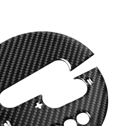 Car Carbon Fiber Gear Shift Panel Decorative Sticker for Nissan 370Z Z34 2009- Left Drive by buy2fix