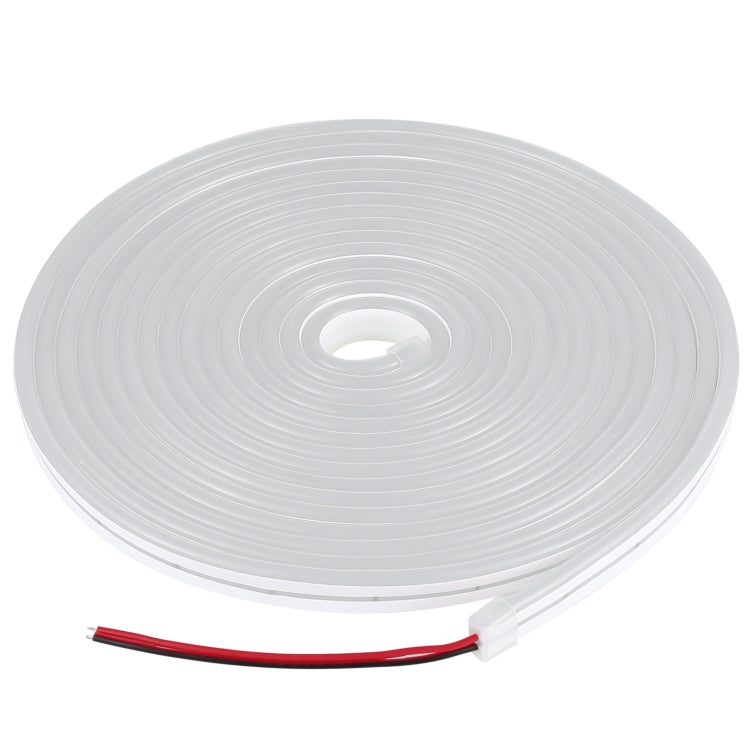 CJ-1206 12V 6A 5m IP65 Waterproof Silicone Neon LED Strip Light(White) by buy2fix