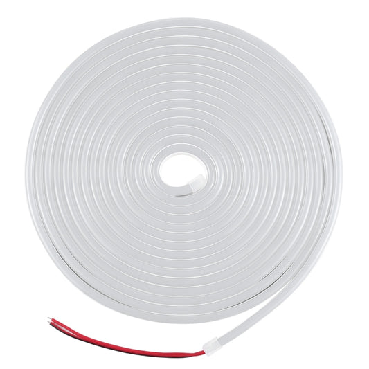 CJ-1206 12V 6A 5m IP65 Waterproof Silicone Neon LED Strip Light(White) by buy2fix
