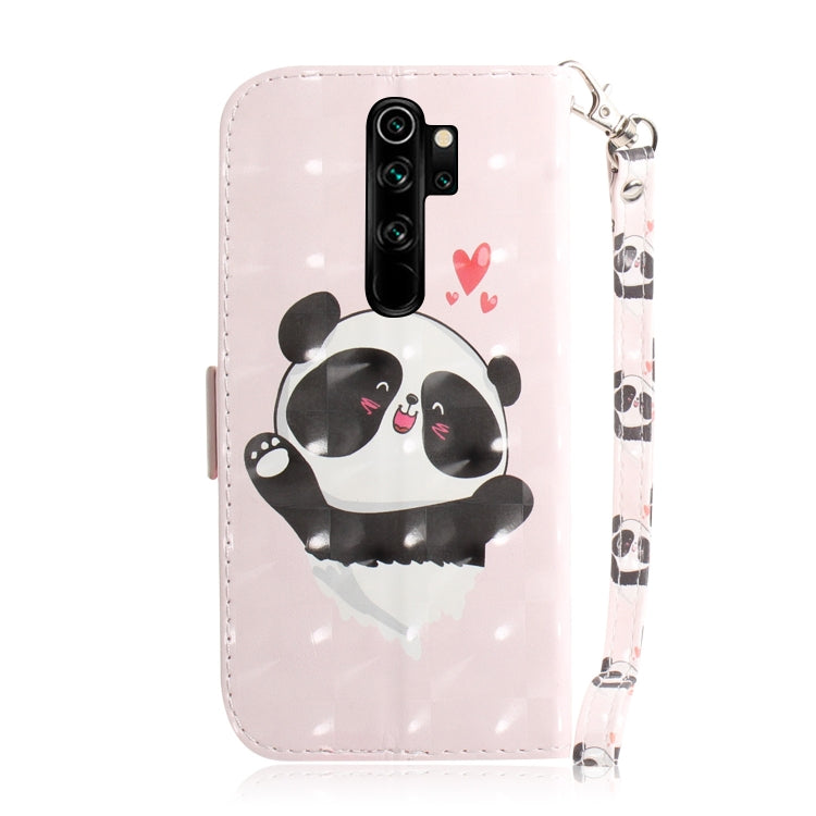 For Xiaomi Redmi Note 8 Pro 3D Colored Drawing Horizontal Flip Leather Case with Holder & Card Slot & Wallet & Lanyard(Love Bear) by buy2fix