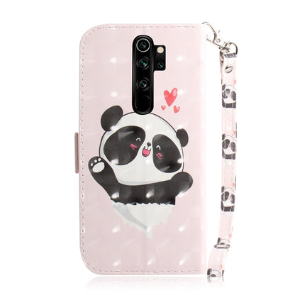 For Xiaomi Redmi Note 8 Pro 3D Colored Drawing Horizontal Flip Leather Case with Holder & Card Slot & Wallet & Lanyard(Love Bear) by buy2fix