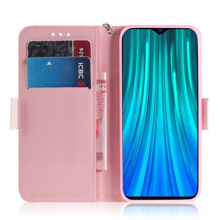 For Xiaomi Redmi Note 8 Pro 3D Colored Drawing Horizontal Flip Leather Case with Holder & Card Slot & Wallet & Lanyard(Love Bear) by buy2fix