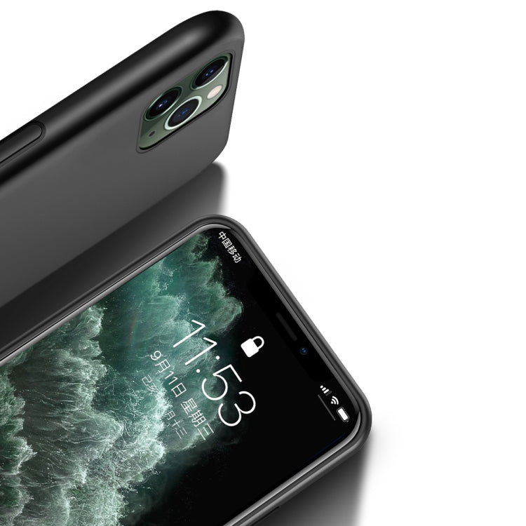 For iPhone 11 Classic Tilt Strip Grain Magnetic Shockproof PC + TPU Case (Black) by buy2fix