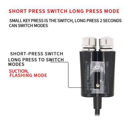 Car Two-color USB Star Dome Light Atmosphere Laser Projection Decorative Light, Constantly Bright Version(Red Blue) by buy2fix