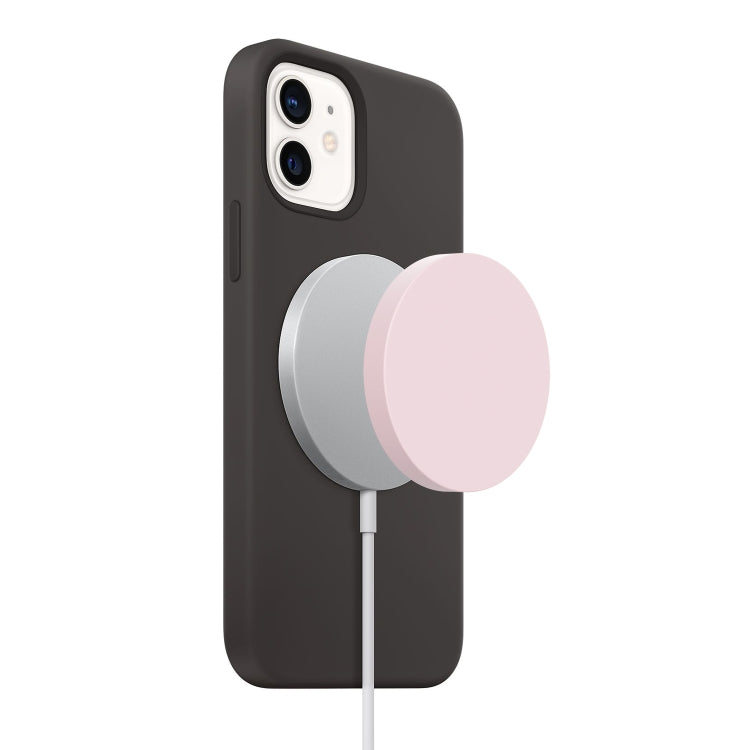 Magsafe Wireless Charger Silicone Protective Case(Pink) by buy2fix