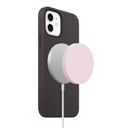 Magsafe Wireless Charger Silicone Protective Case(Pink) by buy2fix