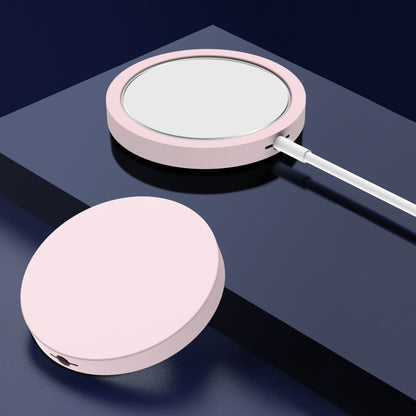 Magsafe Wireless Charger Silicone Protective Case(Pink) by buy2fix