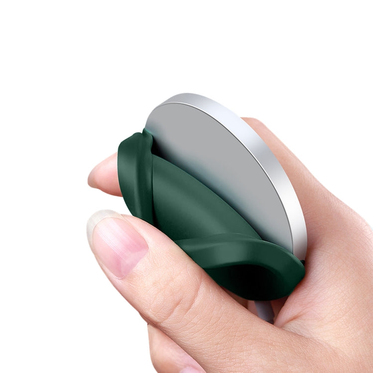 Magsafe Wireless Charger Silicone Protective Case(Green) by buy2fix