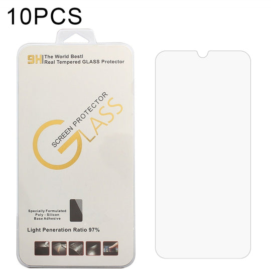 For UMIDIGI A9 Pro 10 PCS 0.26mm 9H 2.5D Tempered Glass Film