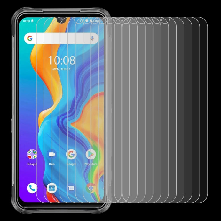 For UMIDIGI BISON / Bison Pro 10 PCS 0.26mm 9H 2.5D Tempered Glass Film by buy2fix