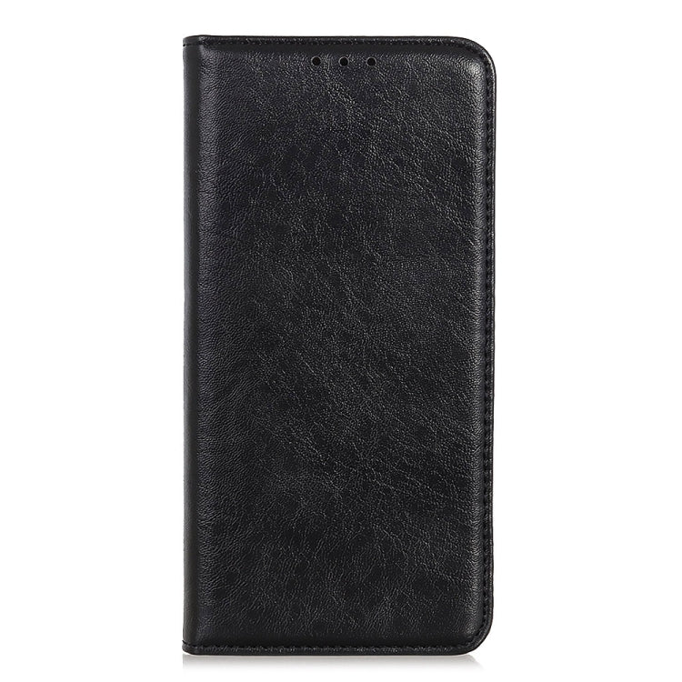 For Samsung Galaxy A52 5G / 4G Magnetic Crazy Horse Texture Horizontal Flip Leather Case with Holder & Card Slots & Wallet(Black) by buy2fix