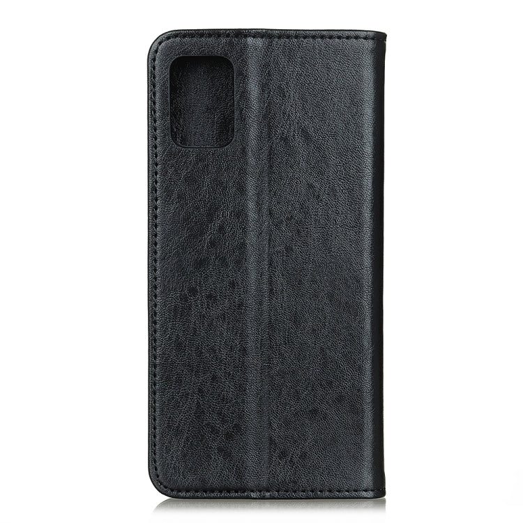 For Samsung Galaxy A52 5G / 4G Magnetic Crazy Horse Texture Horizontal Flip Leather Case with Holder & Card Slots & Wallet(Black) by buy2fix