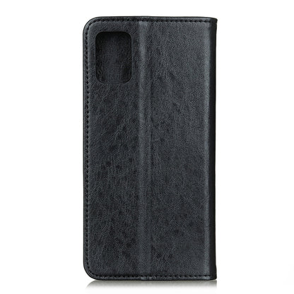 For Samsung Galaxy A52 5G / 4G Magnetic Crazy Horse Texture Horizontal Flip Leather Case with Holder & Card Slots & Wallet(Black) by buy2fix