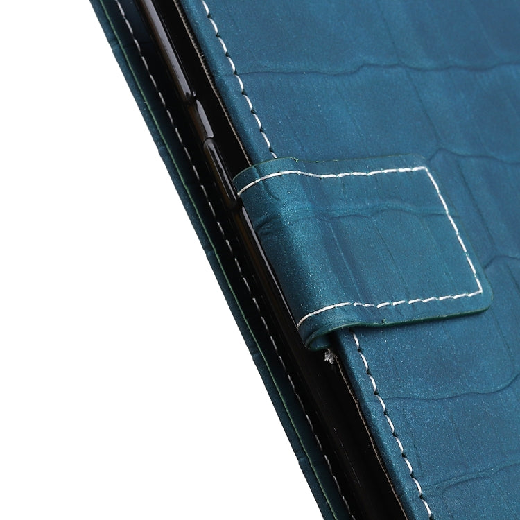 For Samsung Galaxy A52 5G / 4G Crocodile Texture Horizontal Flip Leather Case with Holder & Card Slots & Wallet(Green) by buy2fix